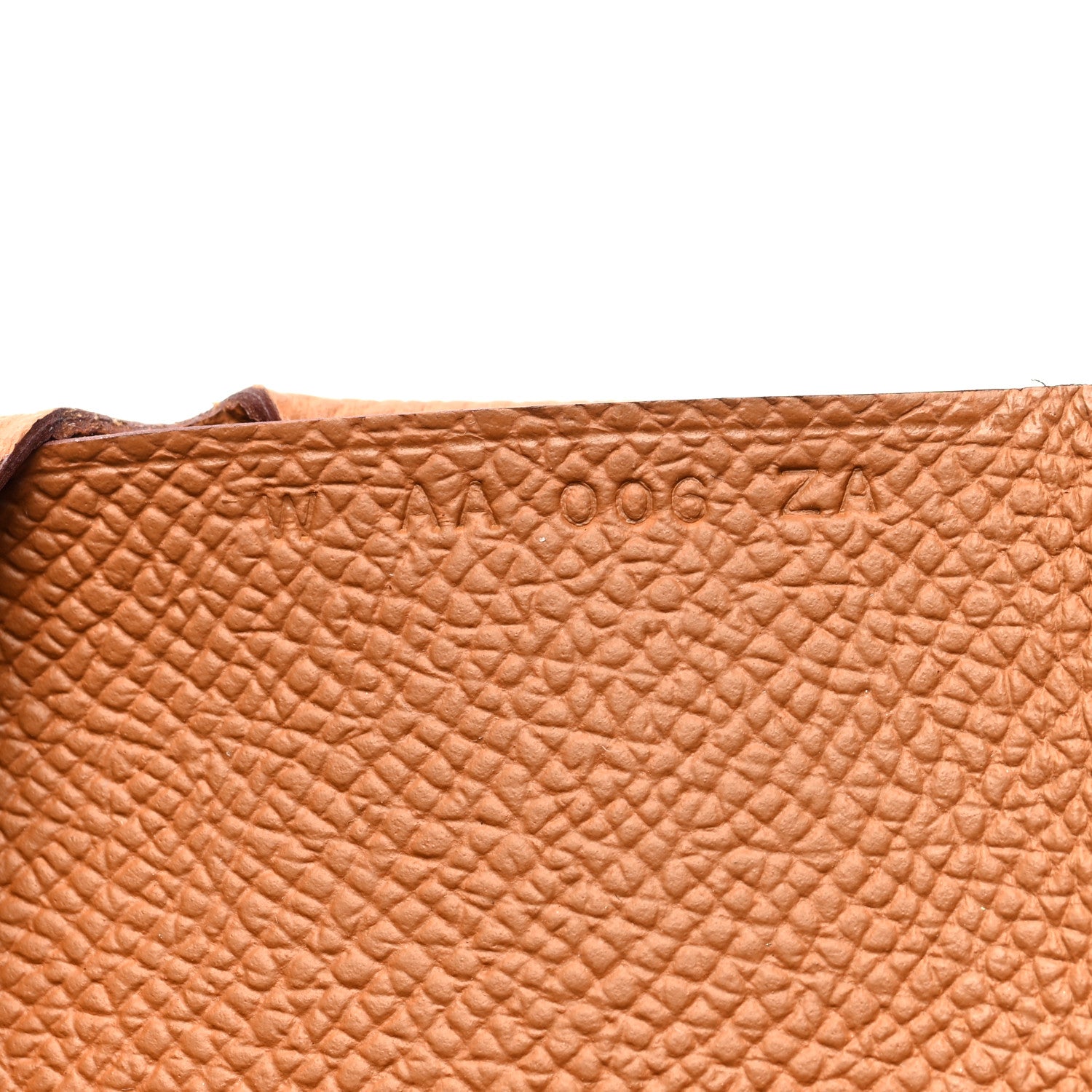 Hermes Epsom Calvi Duo Card Case Gold 7 of 8