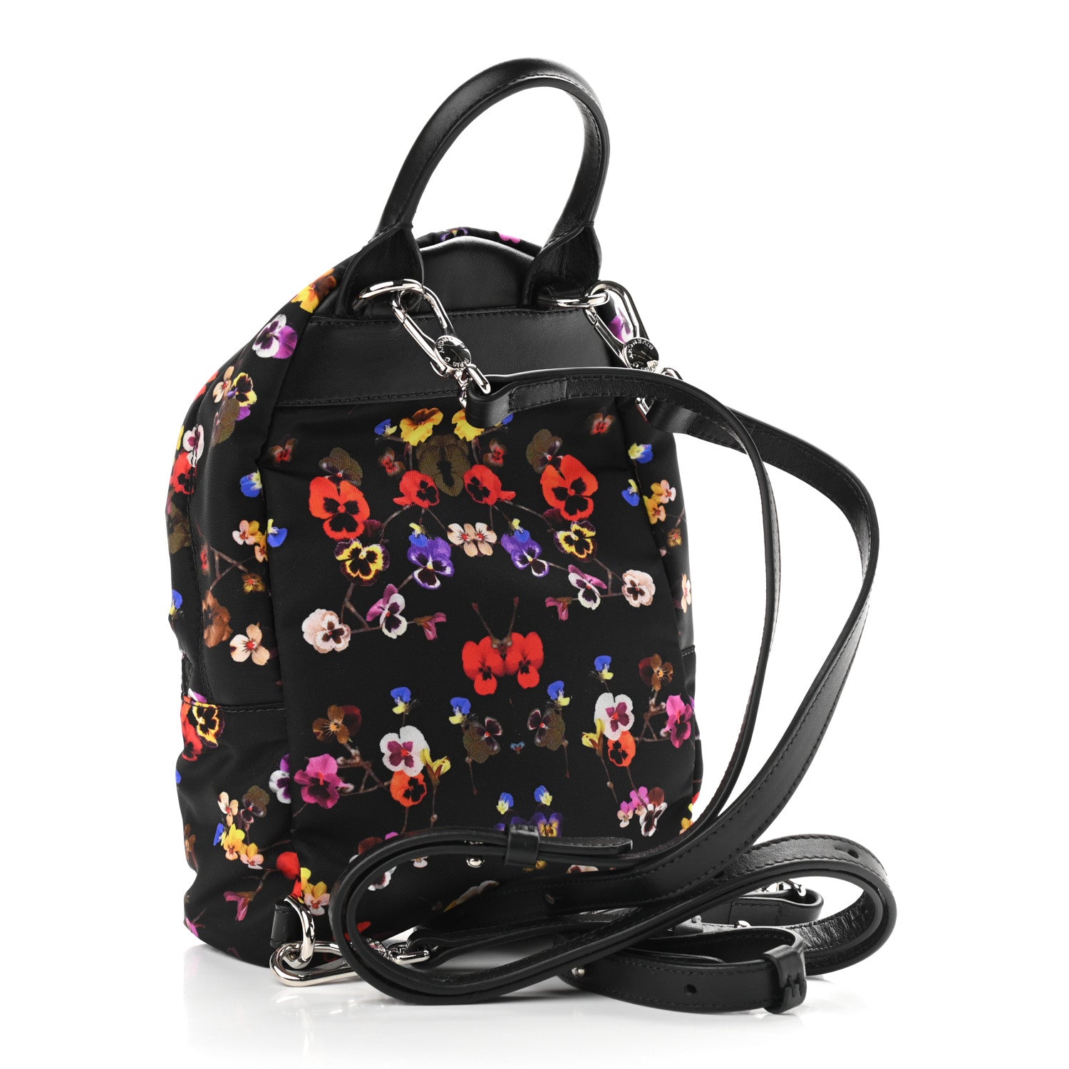 Givenchy Tech Twill Nylon Pansy Print Nano Backpack Multicolor 3 of 9