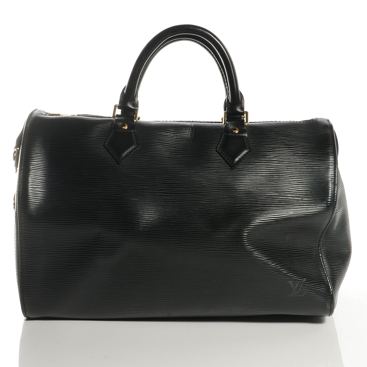 Louis Vuitton Epi Speedy 30 Black 9 of 9