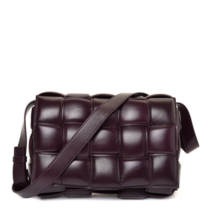 Bottega Veneta Nappa Maxi Intreccio Padded Cassette Crossbody Bag Grape 1 of 10