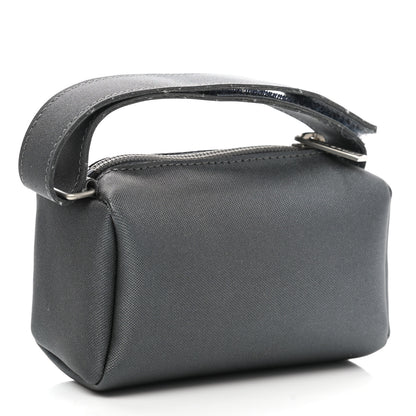 Chanel Nylon Mini Pouch Grey 3 of 10