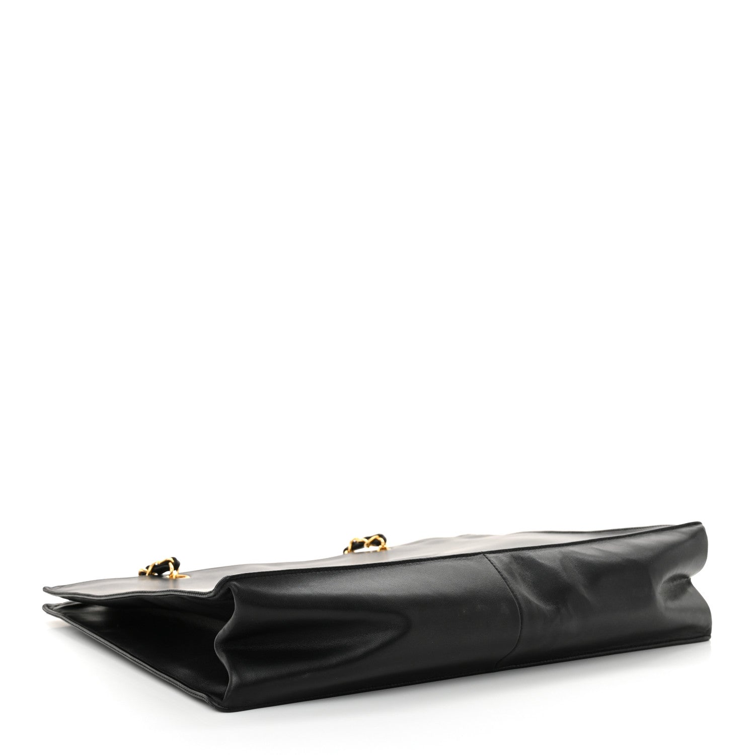 Chanel Lambskin CC Tote Black 4 of 15
