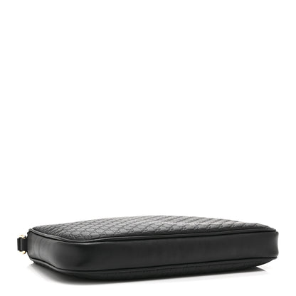 Gucci Microguccissima GG Wristlet Pouch Black 4 of 11