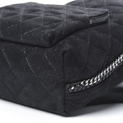 Stella McCartney Shaggy Deer Quilted Small Falabella Backpack Black 9 of 9
