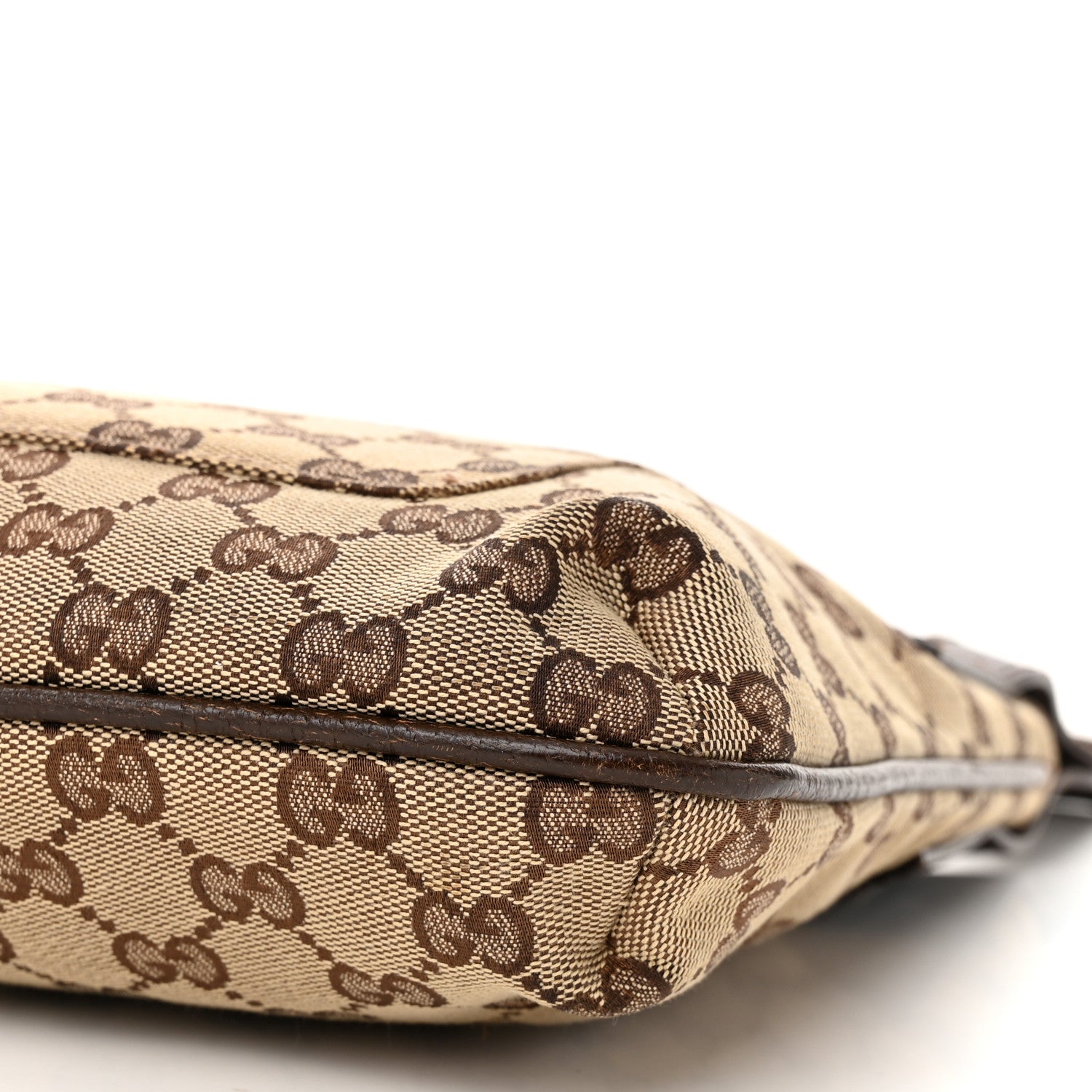Gucci Monogram Flat Messenger Bag Dark Brown 10 of 11