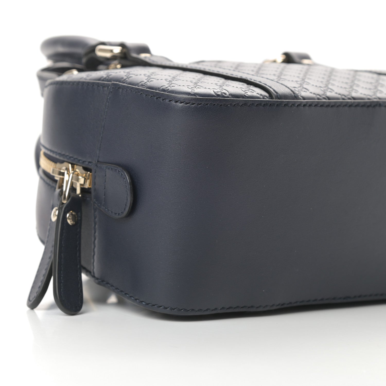 Gucci Soft Microguccissima Small Crossbody Bag Blue 9 of 10
