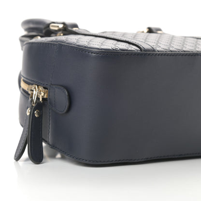 Gucci Soft Microguccissima Small Crossbody Bag Blue 9 of 10