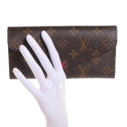 Louis Vuitton Monogram Josephine Wallet Red 2 of 8