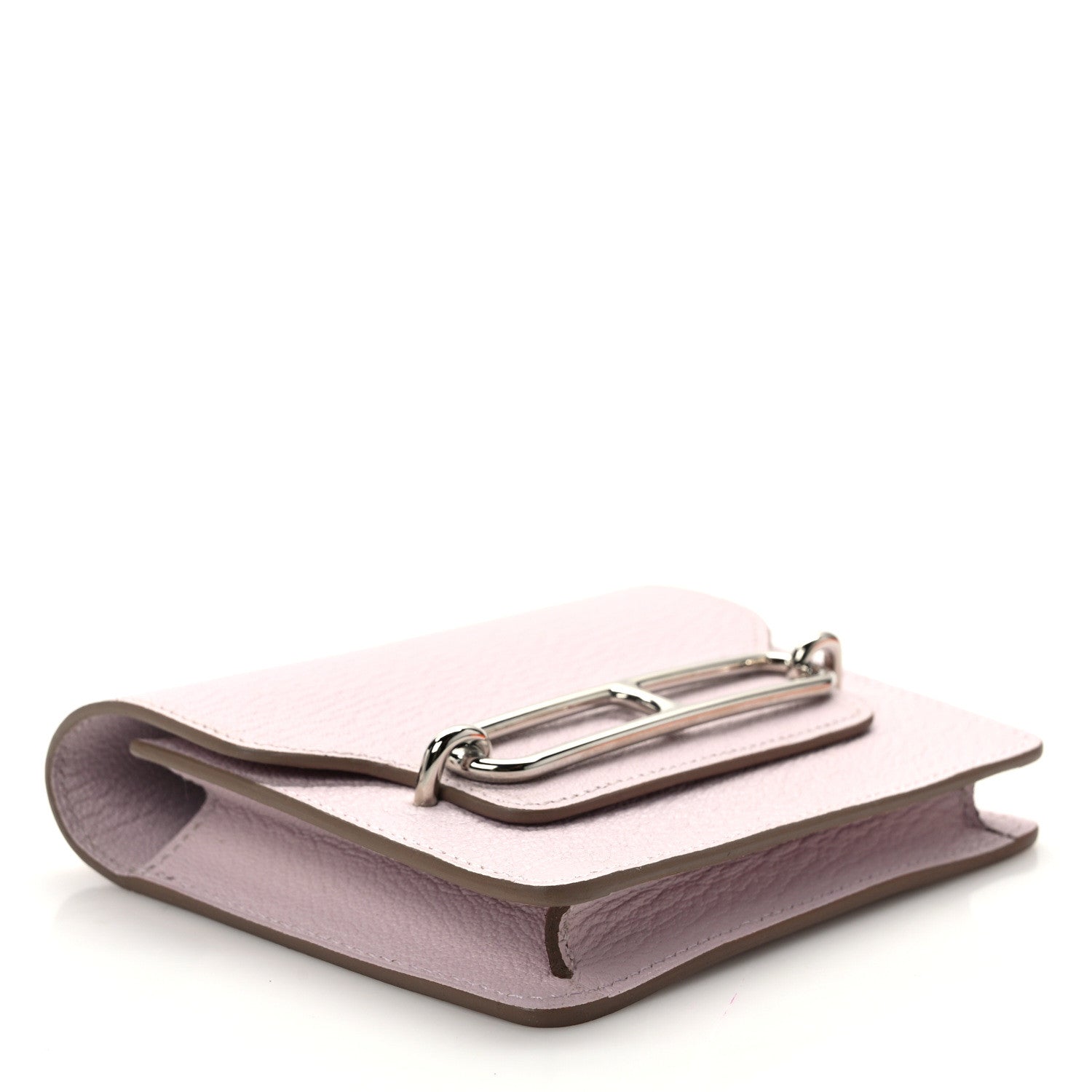 Hermes Chevre Mysore Roulis Slim Wallet Mauve Pale 5 of 8