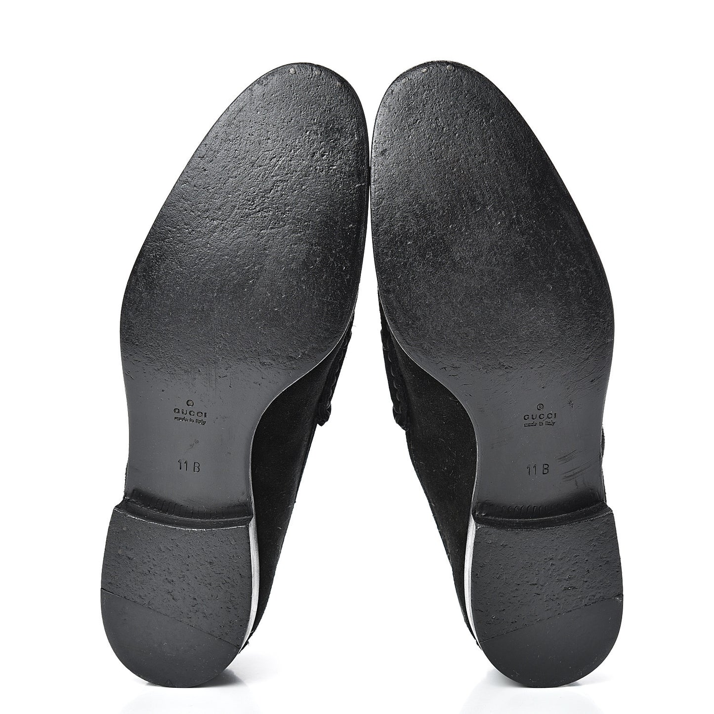 Suede Mens Horsebit Moccasin Loafers 11 Black