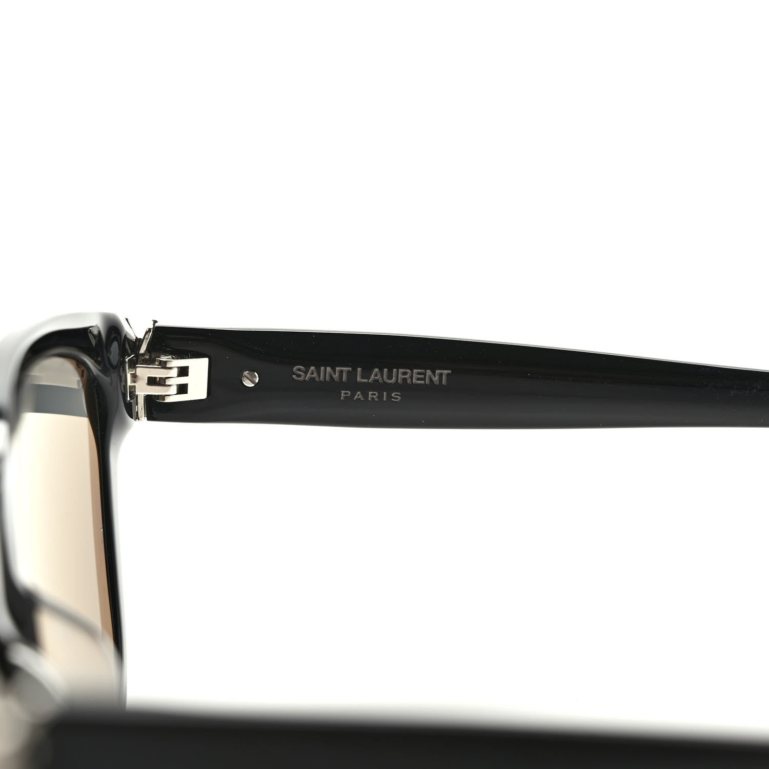 Saint Laurent Acetate Square Sunglasses SL M68 Black 5 of 9