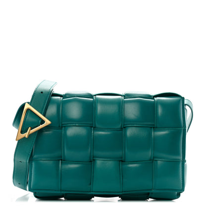 Bottega Veneta Nappa Maxi Intreccio Padded Cassette Crossbody Bag Mallard 1 of 13