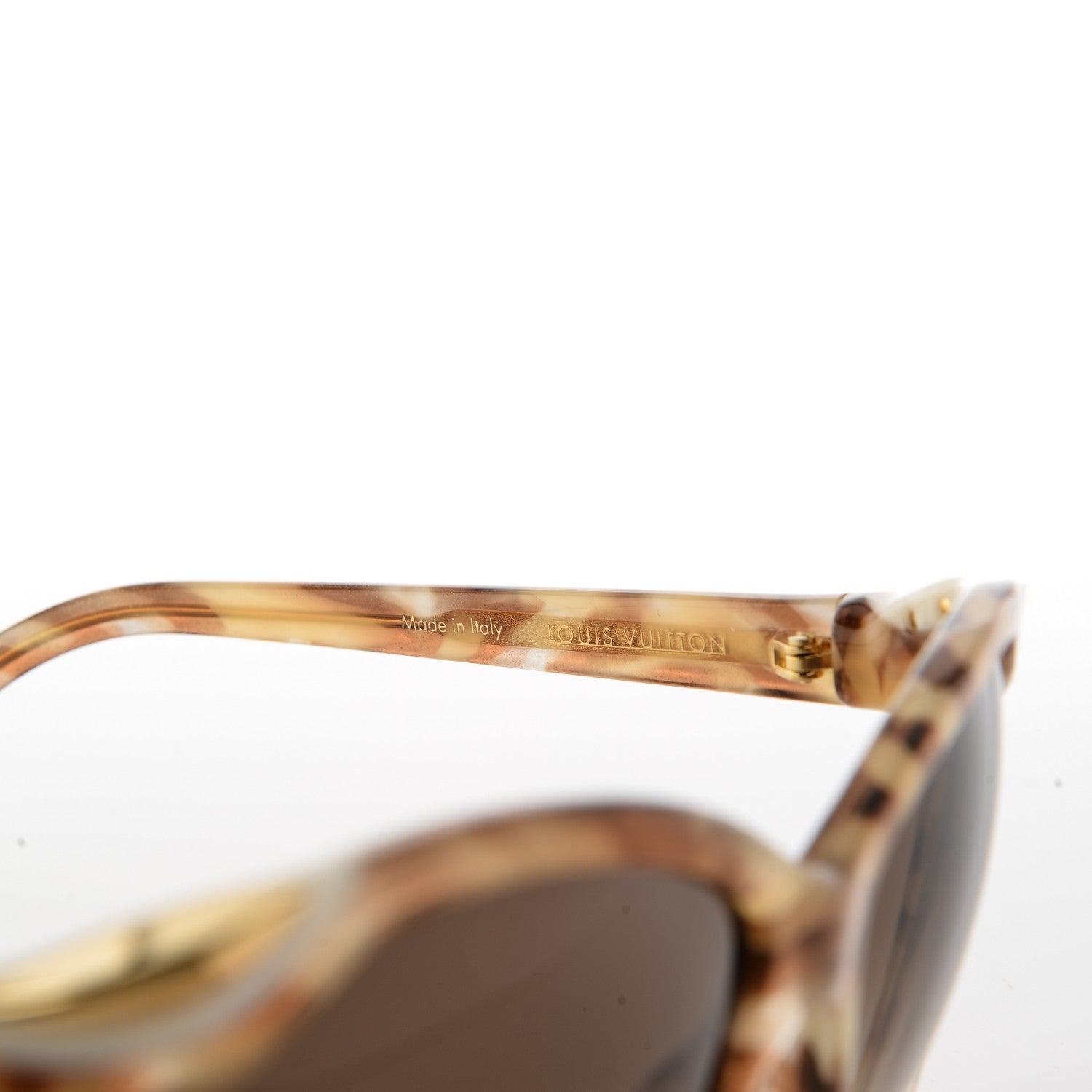 Louis Vuitton Ivy Cat Sunglasses Z0747W Honey Tortoise 5 of 10