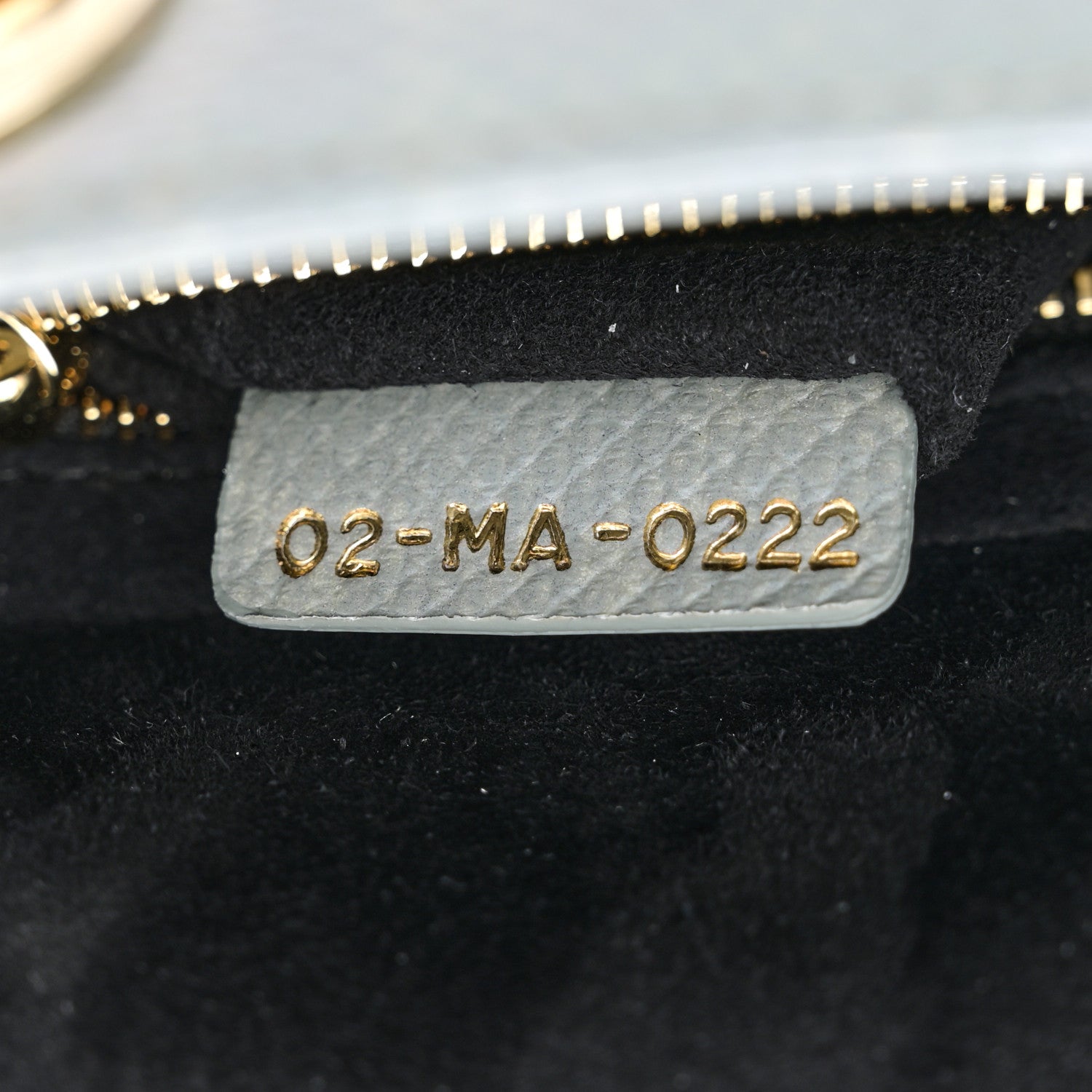 Christian Dior Karung Gradient Mini Lady Dior Blue 7 of 13
