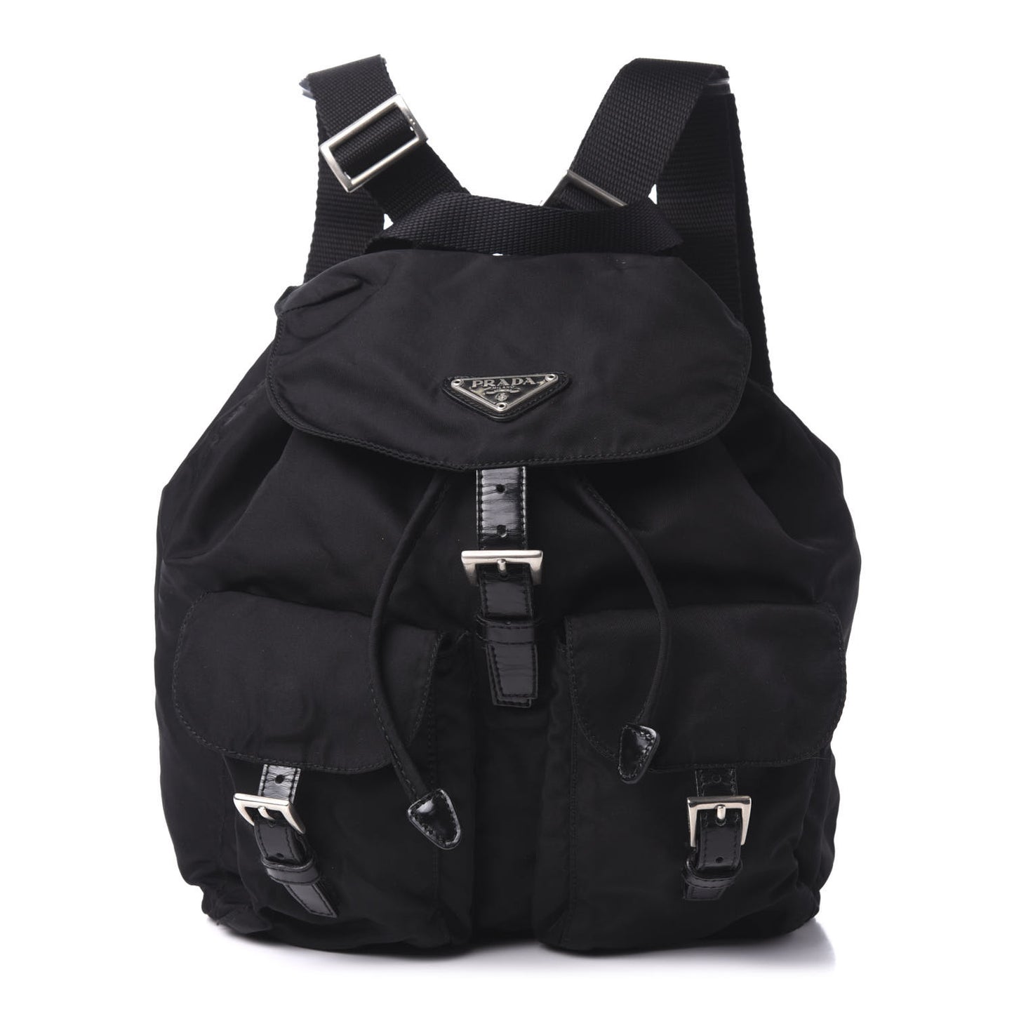 Tessuto Nylon Vela Small Backpack Black