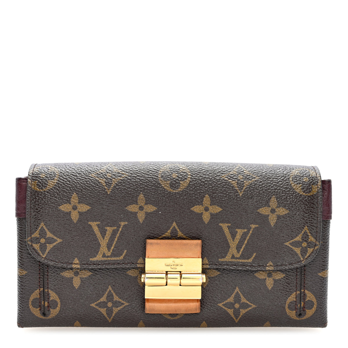 Louis Vuitton Monogram Elysee Wallet Bordeaux 1 of 7