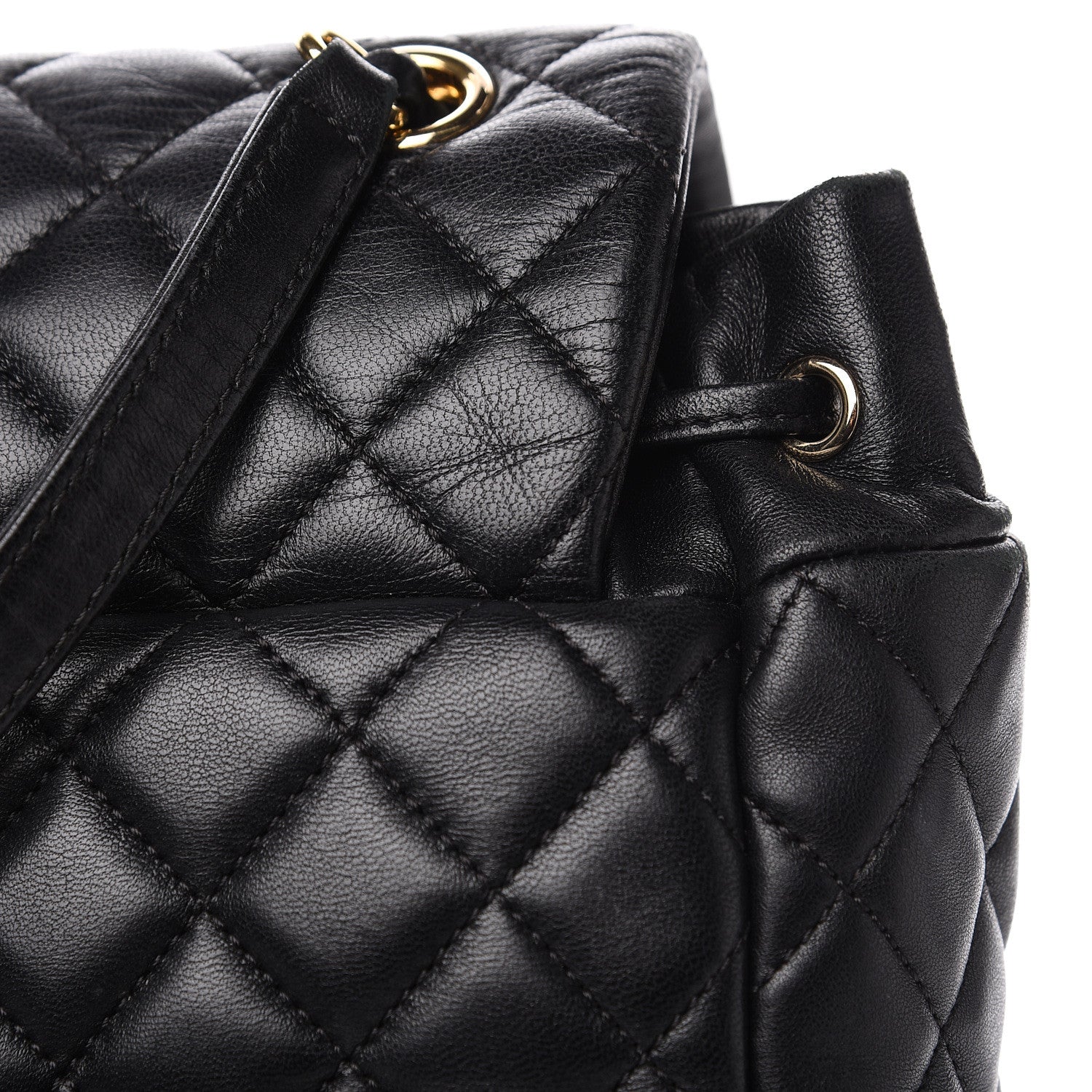 Chanel Lambskin Quilted Large Urban Spirit Backpack Black 14 of 17