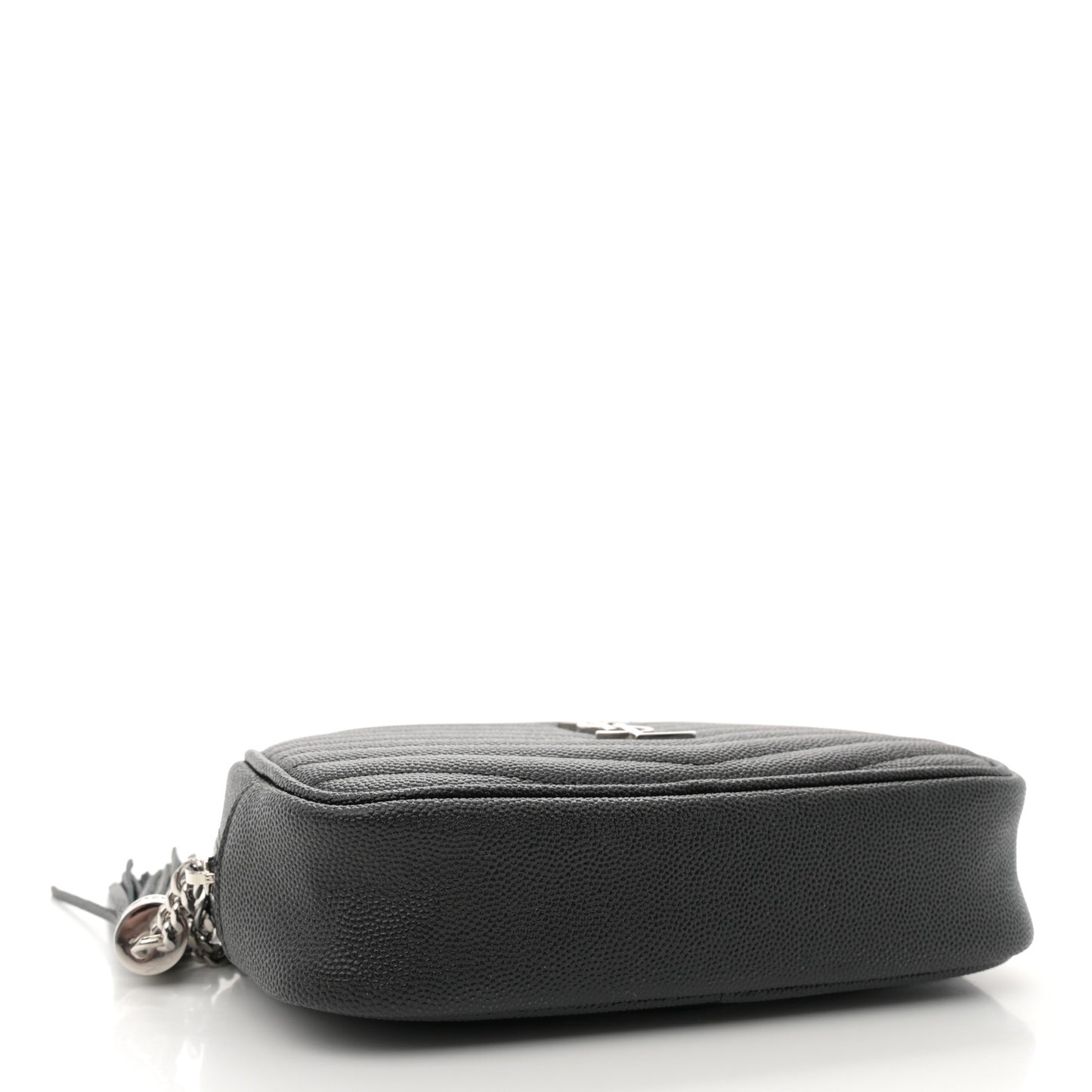 Grain De Poudre Matelasse Monogram Mini Lou Camera Bag Black
