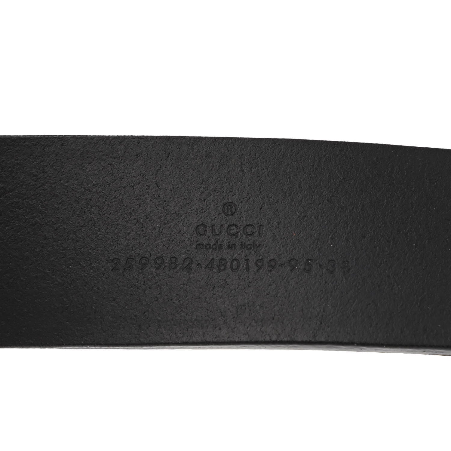 Gucci Smooth Calfskin Double G 40mm Belt 95 38 Black 5 of 6