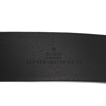 Gucci Smooth Calfskin Double G 40mm Belt 95 38 Black 5 of 6