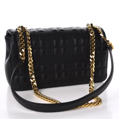 Burberry Lambskin Quilted Lola Bag Black 2 of 10
