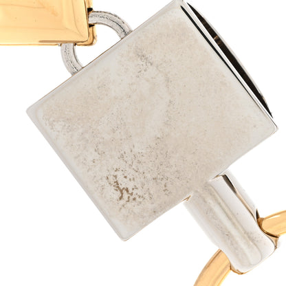 Louis Vuitton Metal Essential V Chain Choker Necklace Gold Silver 7 of 8