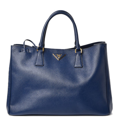 Prada Saffiano Lux Large Tote Bluette 1 of 8