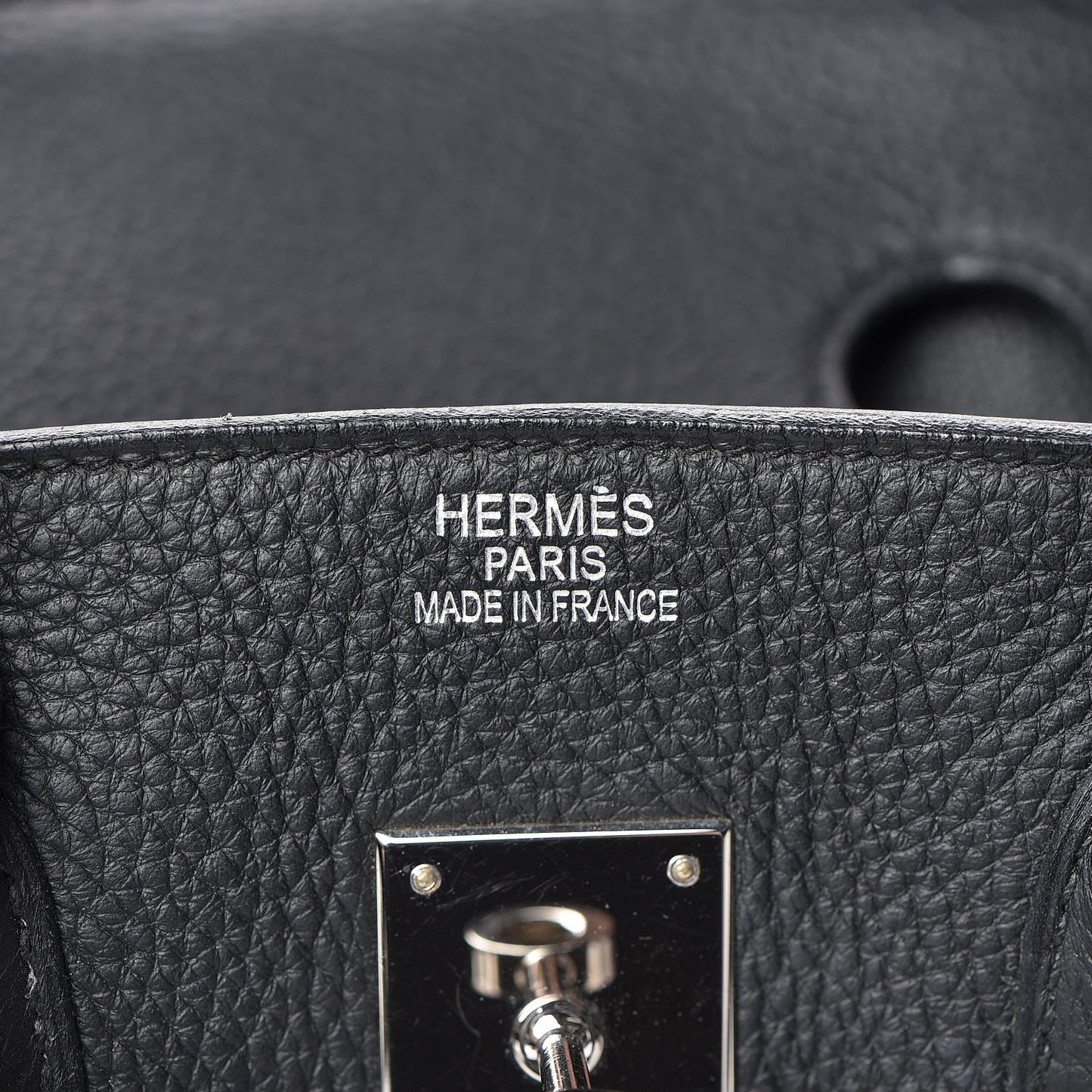 Taurillon Clemence Birkin 35 Black