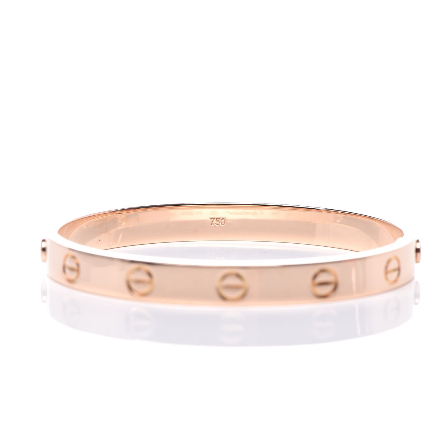18K Pink Gold LOVE Bracelet 16