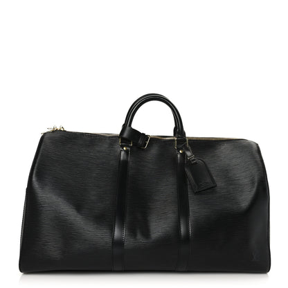 Louis Vuitton Epi Keepall 50 Black 1 of 12