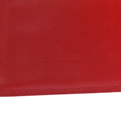 Louis Vuitton Vernis French Purse Wallet Red 6 of 7