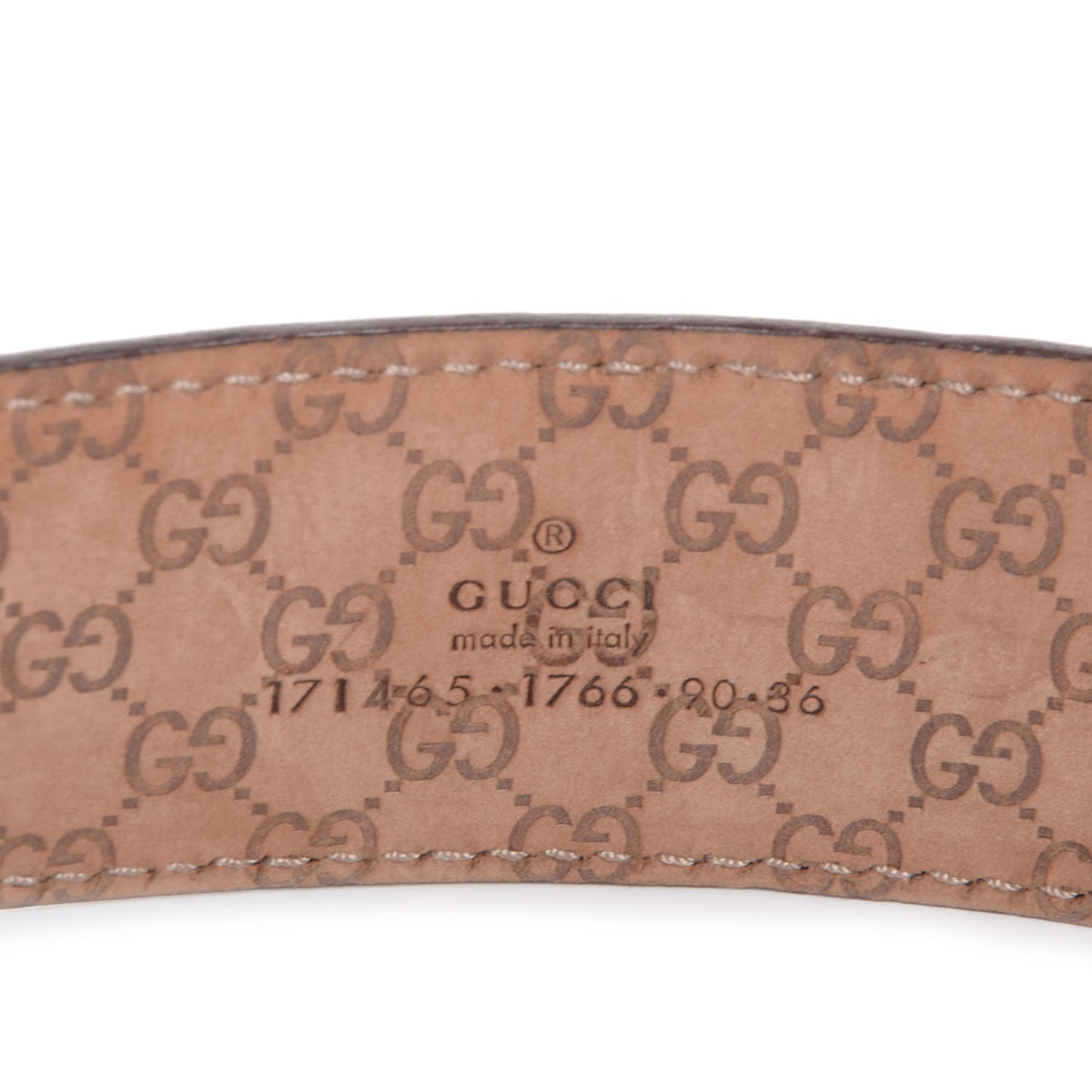 Monogram Crystal Flower GG Belt Brown