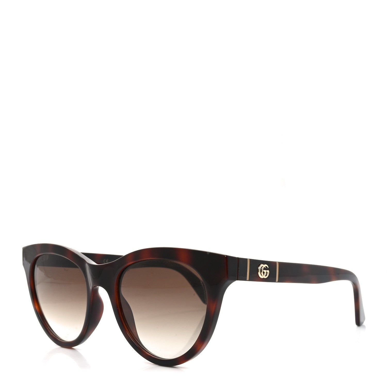 Gucci Round Sunglasses GG0763S Tortoise 1 of 7