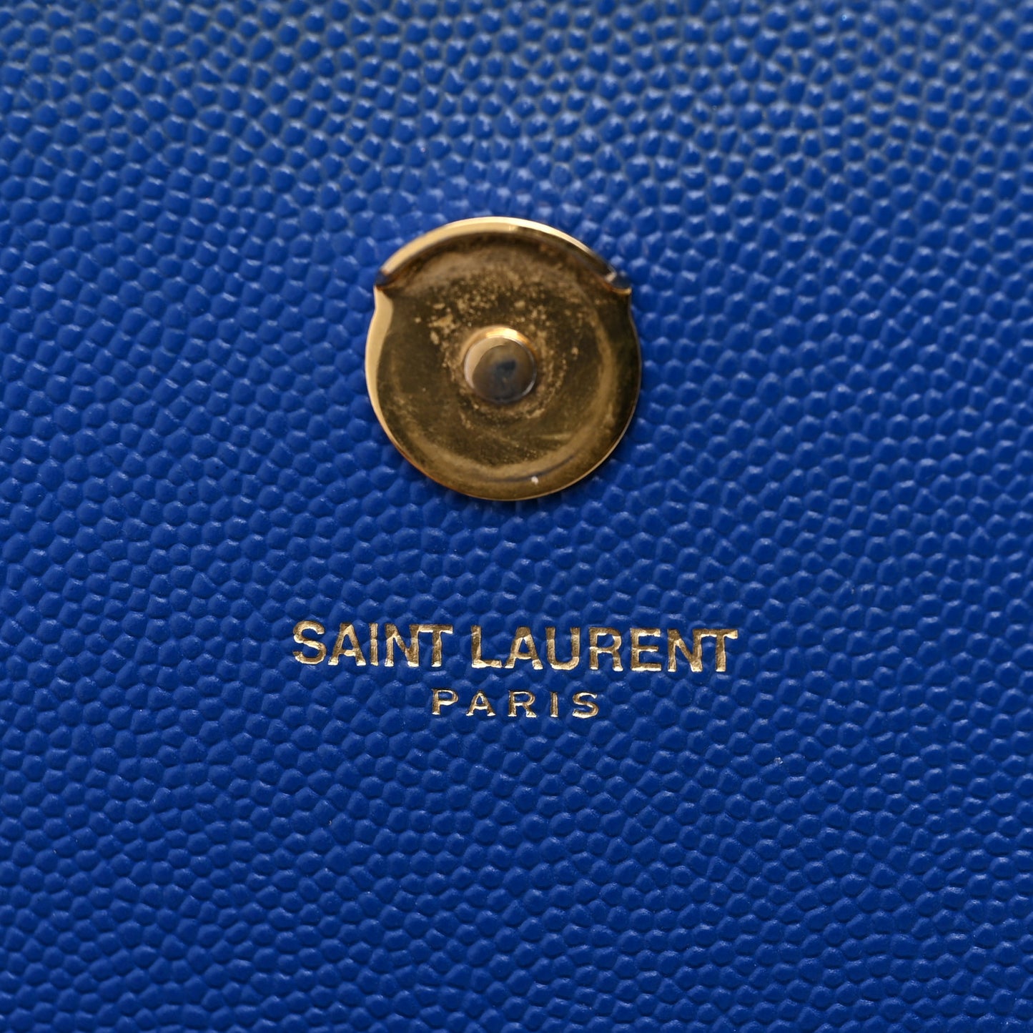 Grain De Poudre Small Classic Monogram Kate Satchel Royal Blue