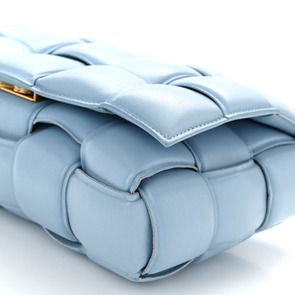 Bottega Veneta Nappa Maxi Intreccio Padded Cassette Crossbody Bag Ice 9 of 9