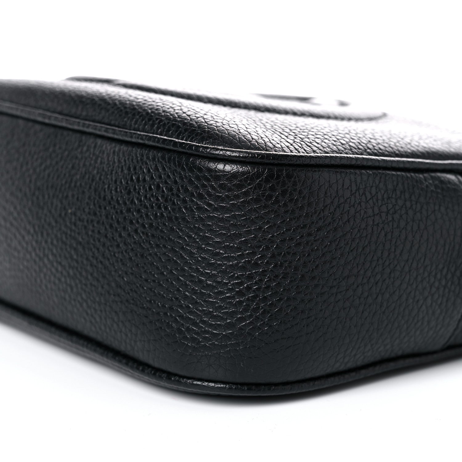 Gucci Pebbled Calfskin Small Soho Disco Bag Black 10 of 12