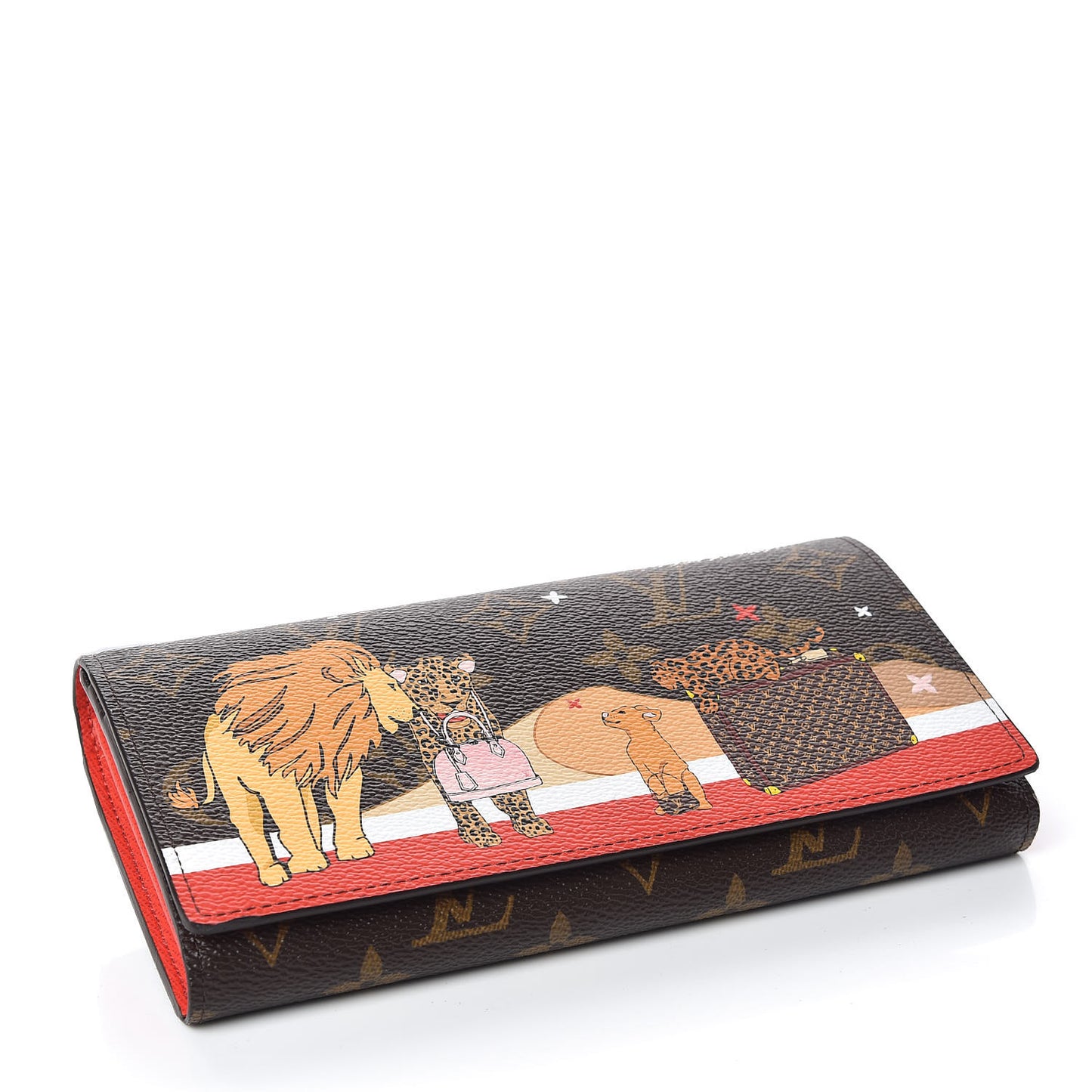 Monogram 2018 Christmas Animation Sarah Wallet