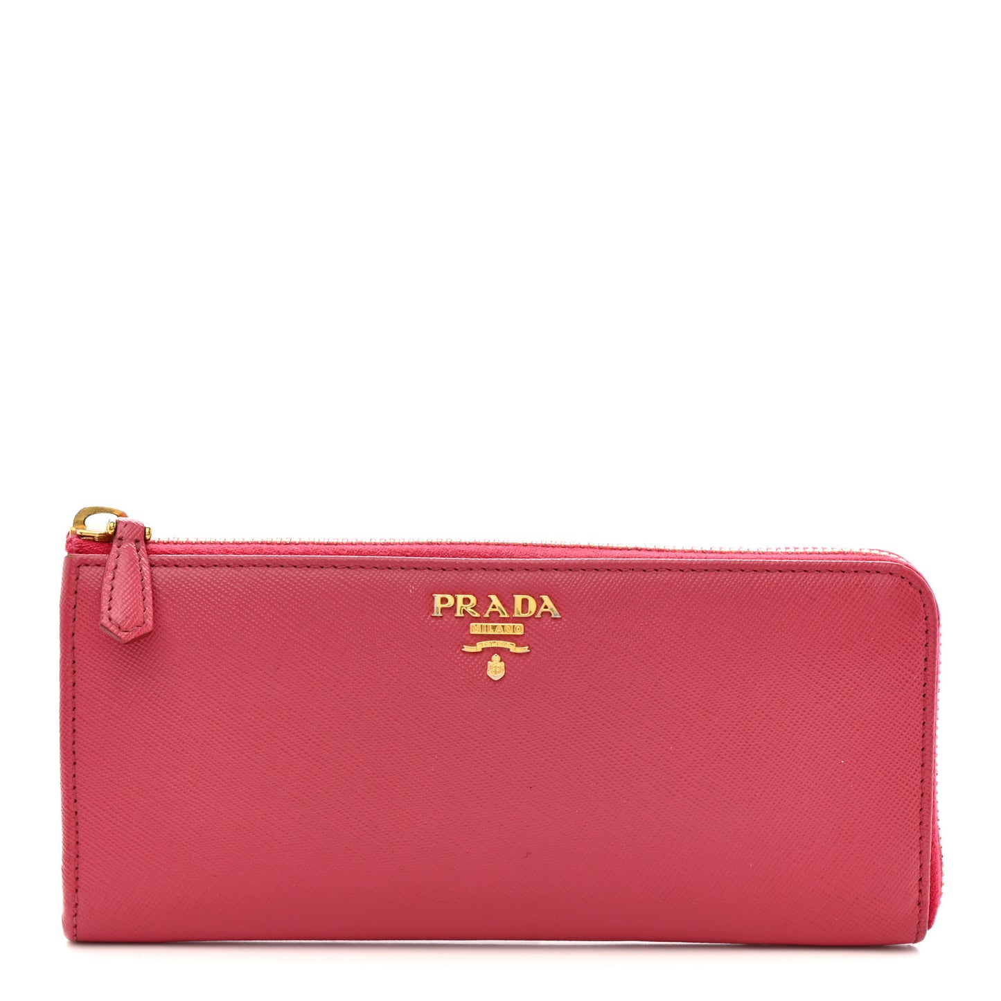 Saffiano Move Half Zip Wallet Peonia