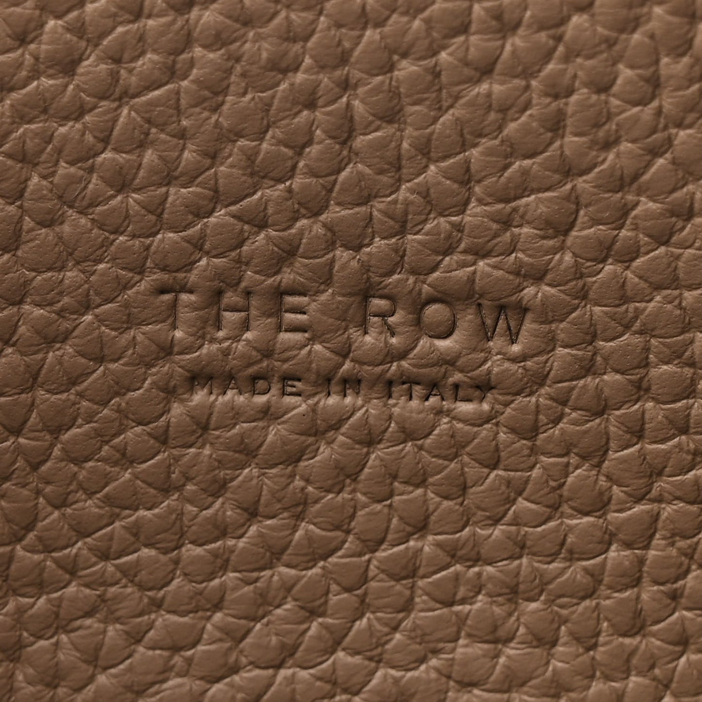 Matte Grained Calfskin Soft Margaux 12 Dark Taupe