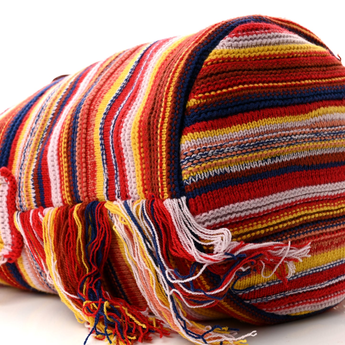 Recycled Cashmere Knit Fringe Jorge Hobo Multicolor