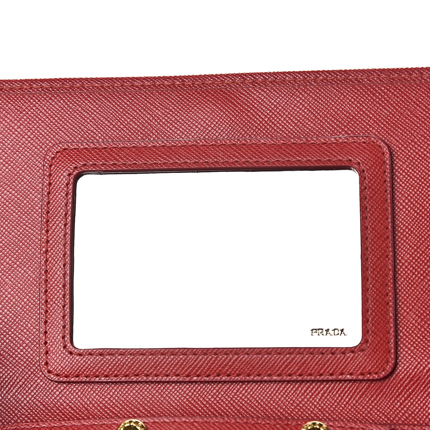 Saffiano Metal Flap Wallet With Strap Fuoco