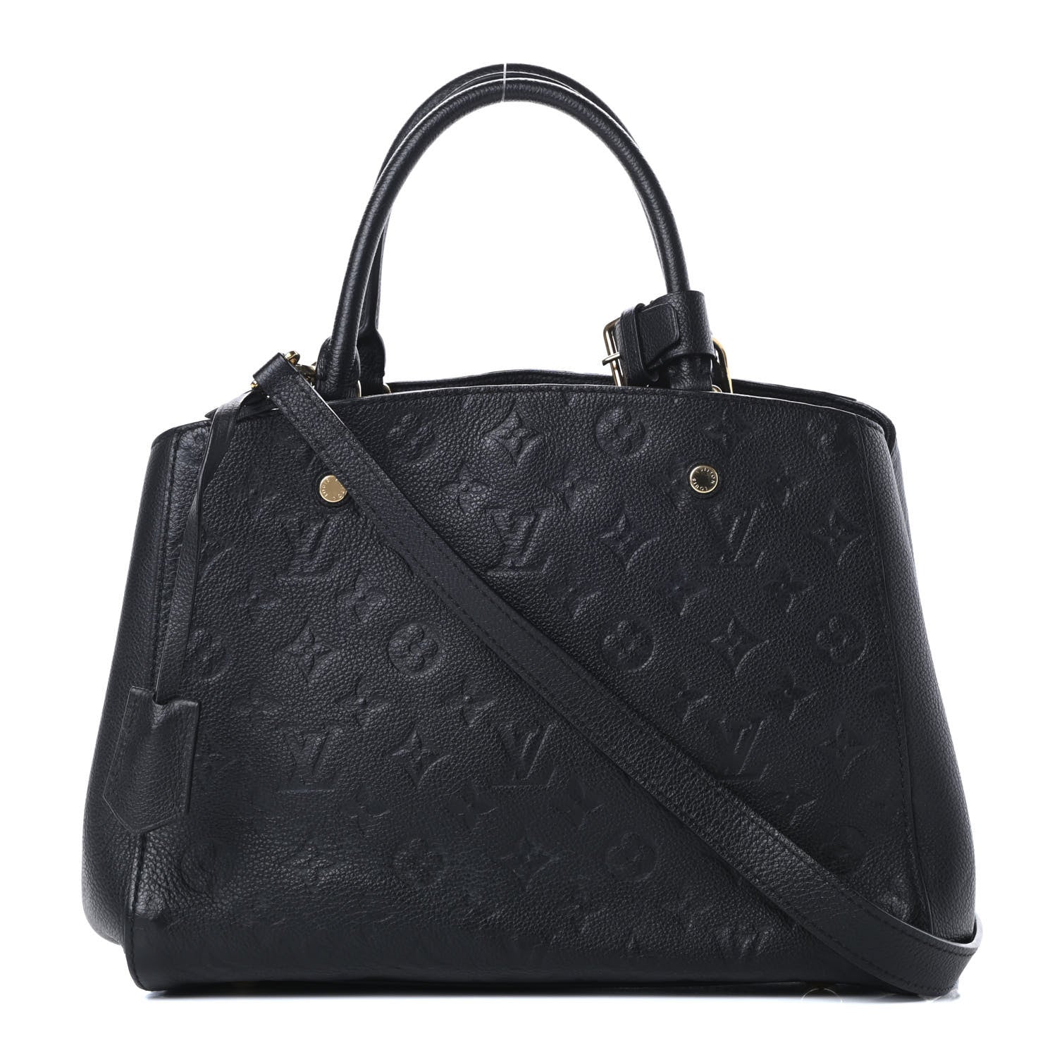Louis Vuitton Empreinte Montaigne MM Black 1 of 14