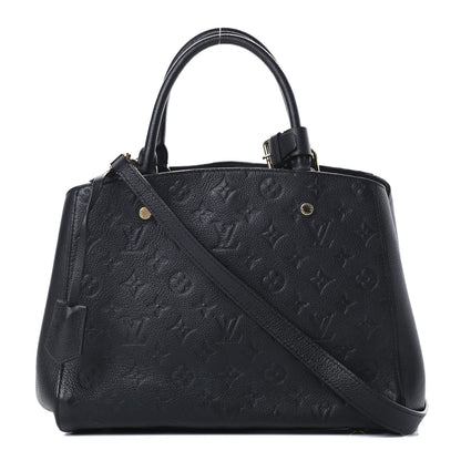 Louis Vuitton Empreinte Montaigne MM Black 1 of 14