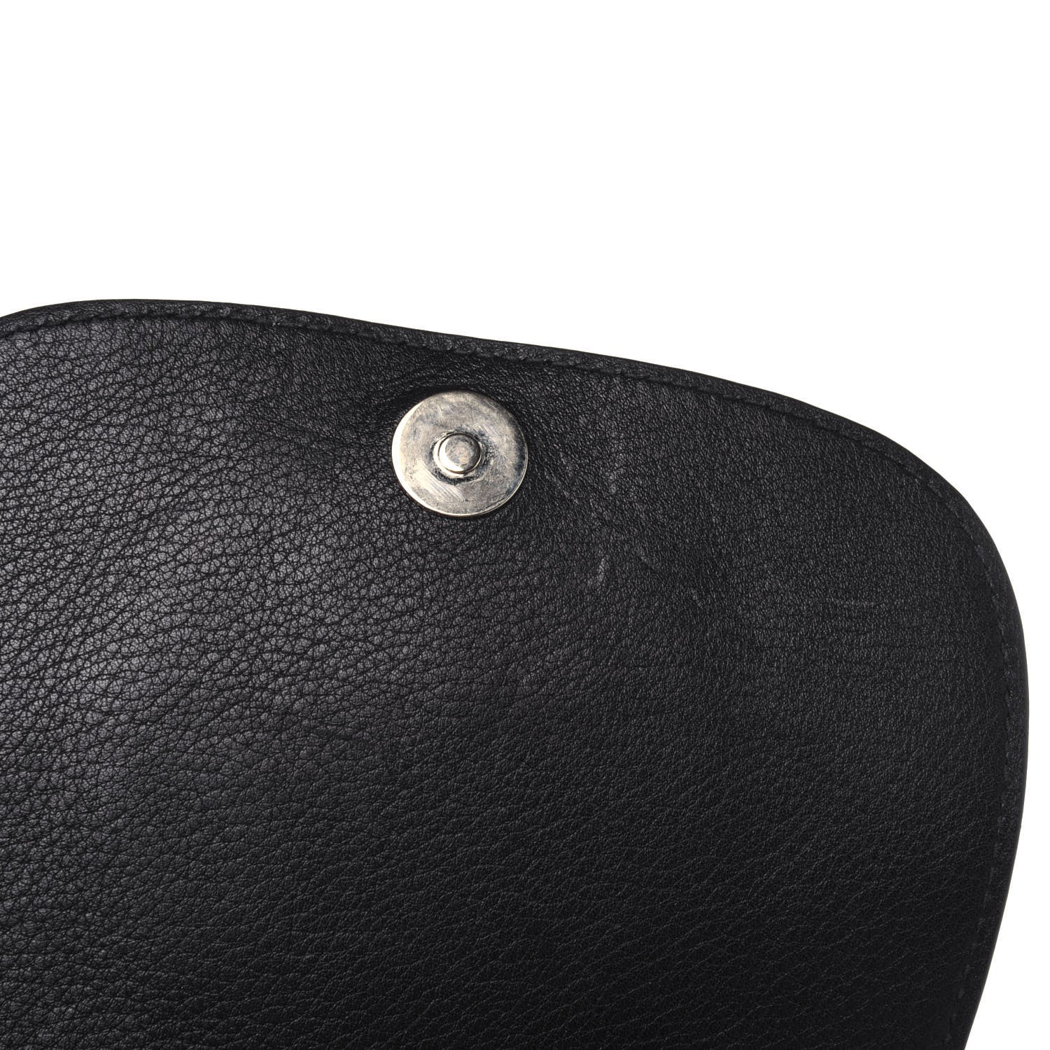 Gucci Pebbled Calfskin Small Soho Flap Crossbody Black 11 of 15