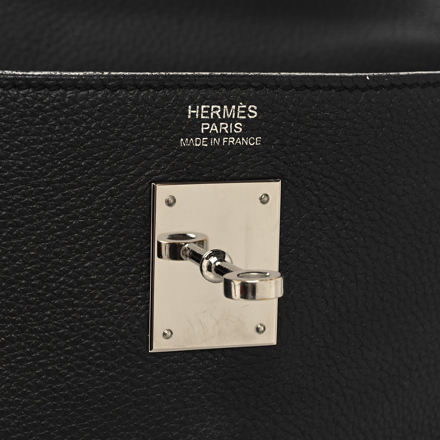 Hermes Togo Kelly Retourne 28 Black 6 of 13