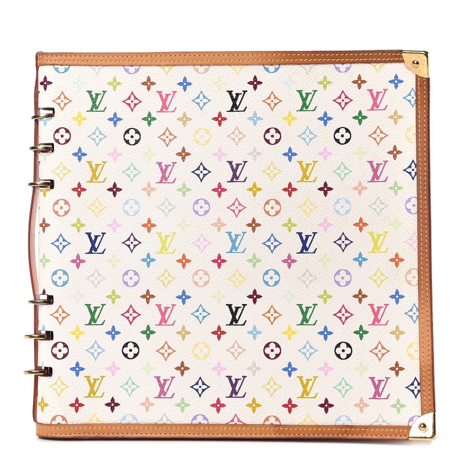 Louis Vuitton Monogram Multicolor Vendredi Agenda Journal White 1 of 9