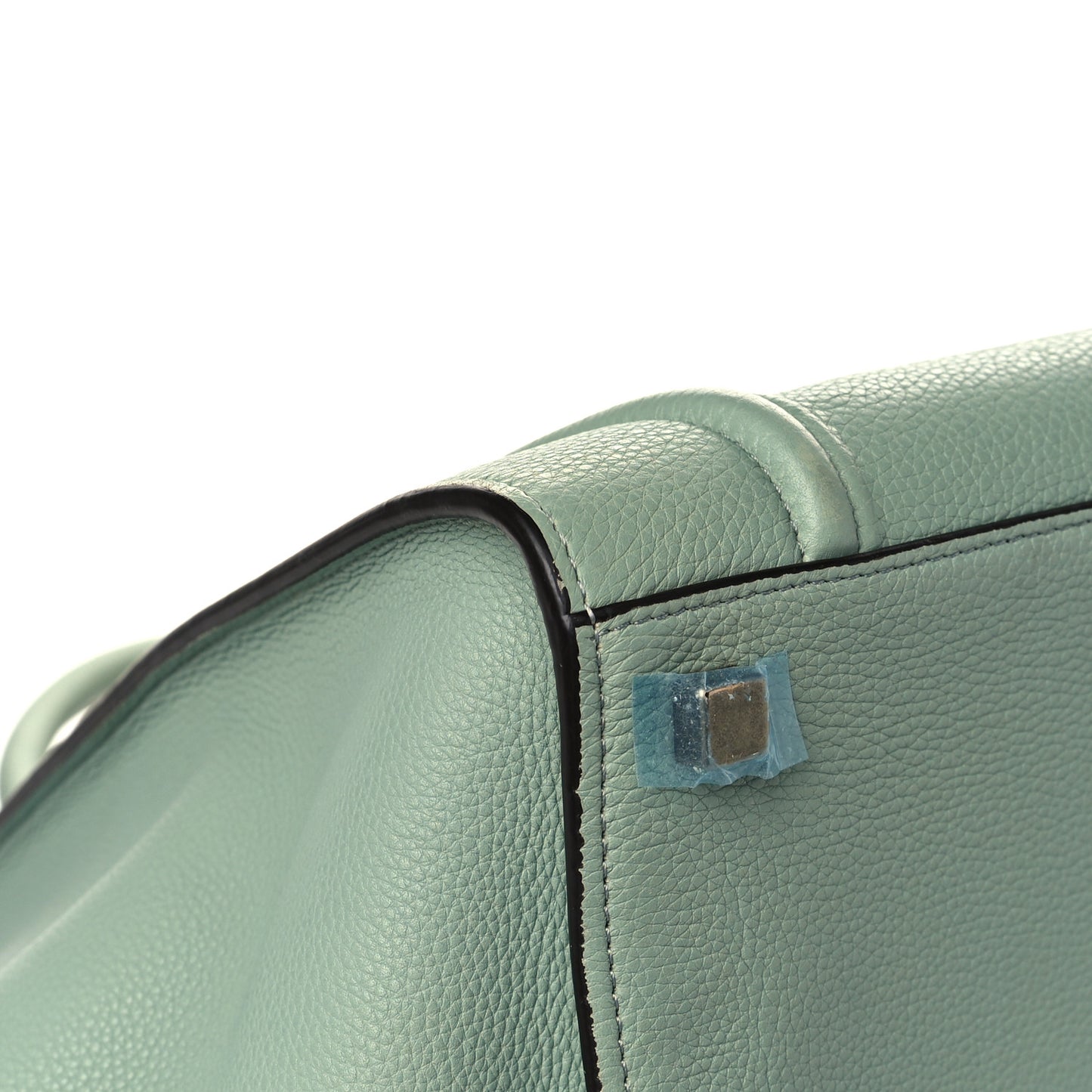 Baby Grained Calfskin Medium Phantom Luggage Jade