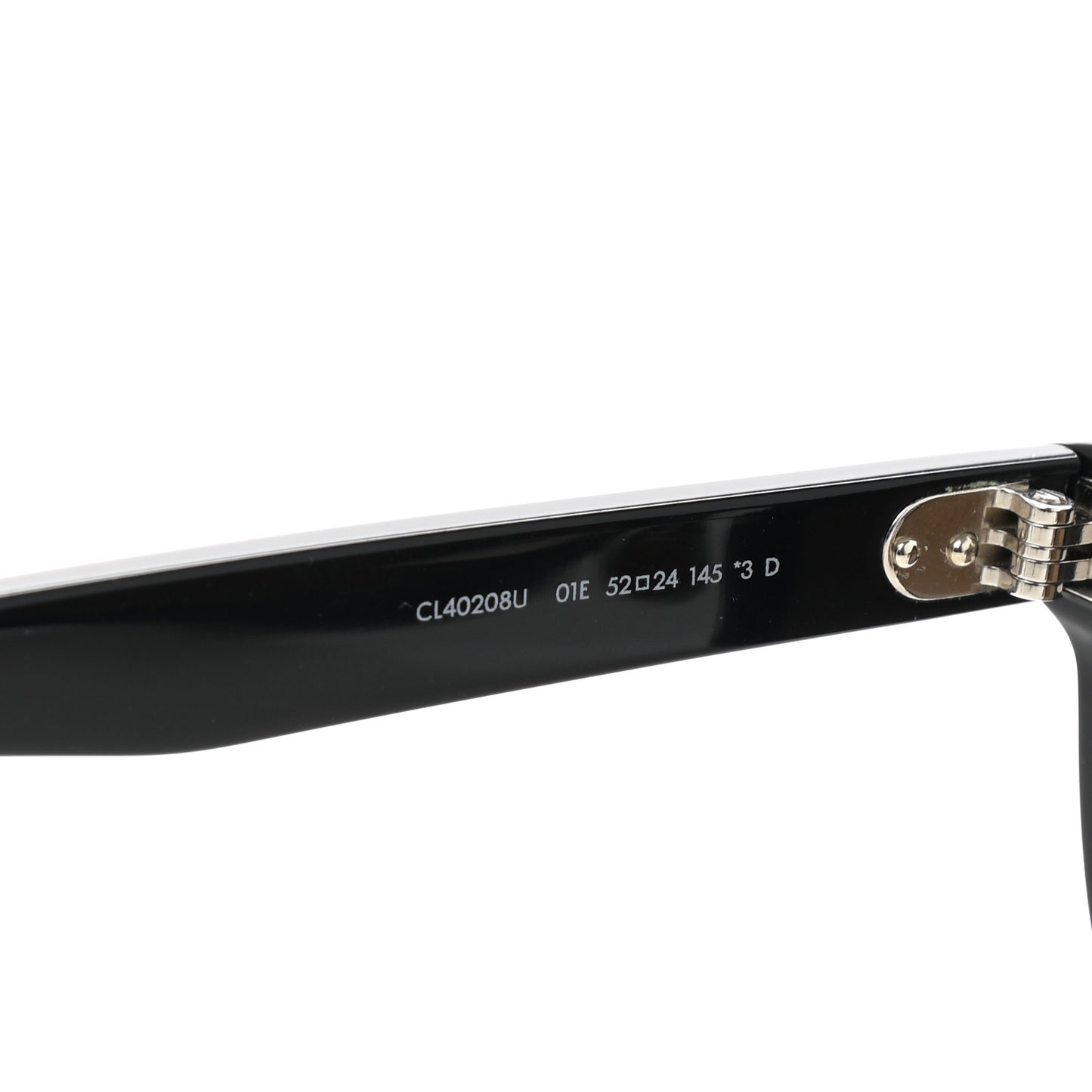 Acetate Black Frame 42 CL40208U Sunglasses Black