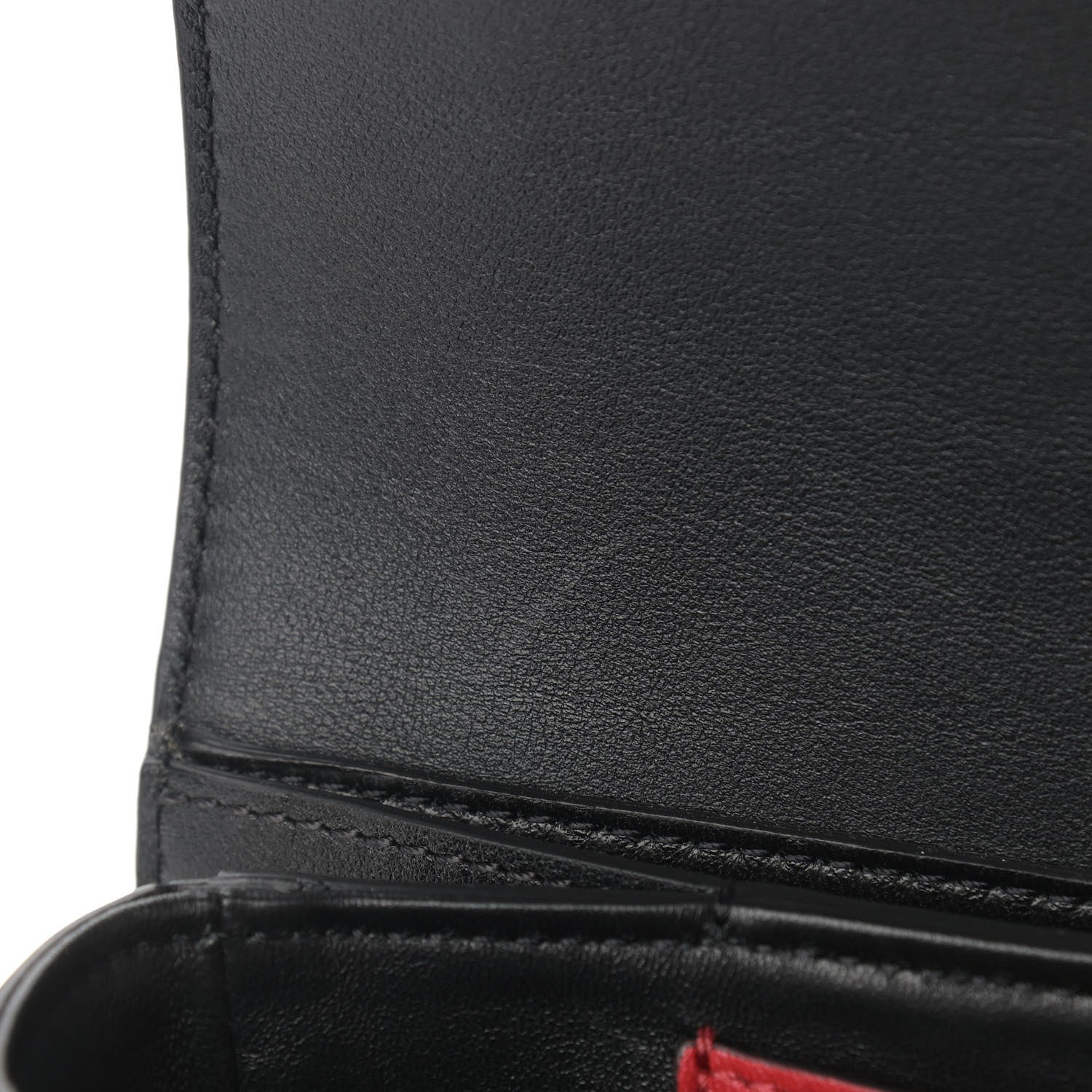 Valentino Garavani Smooth Calfskin Supervee Shoulder Bag Black 9 of 10