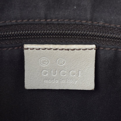 Gucci GG Plus Monogram Boot Flat Messenger Bag Beige Off White 6 of 12